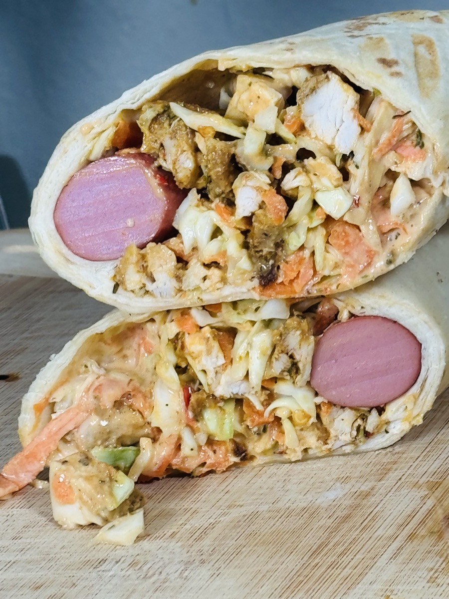 Chicken/Sausage Shawarma