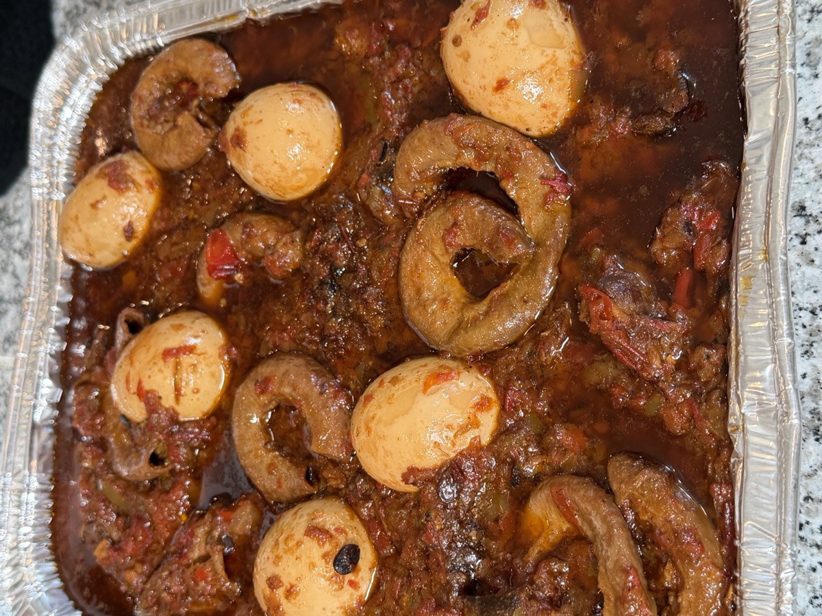 Ayamase / Ofada Sauce