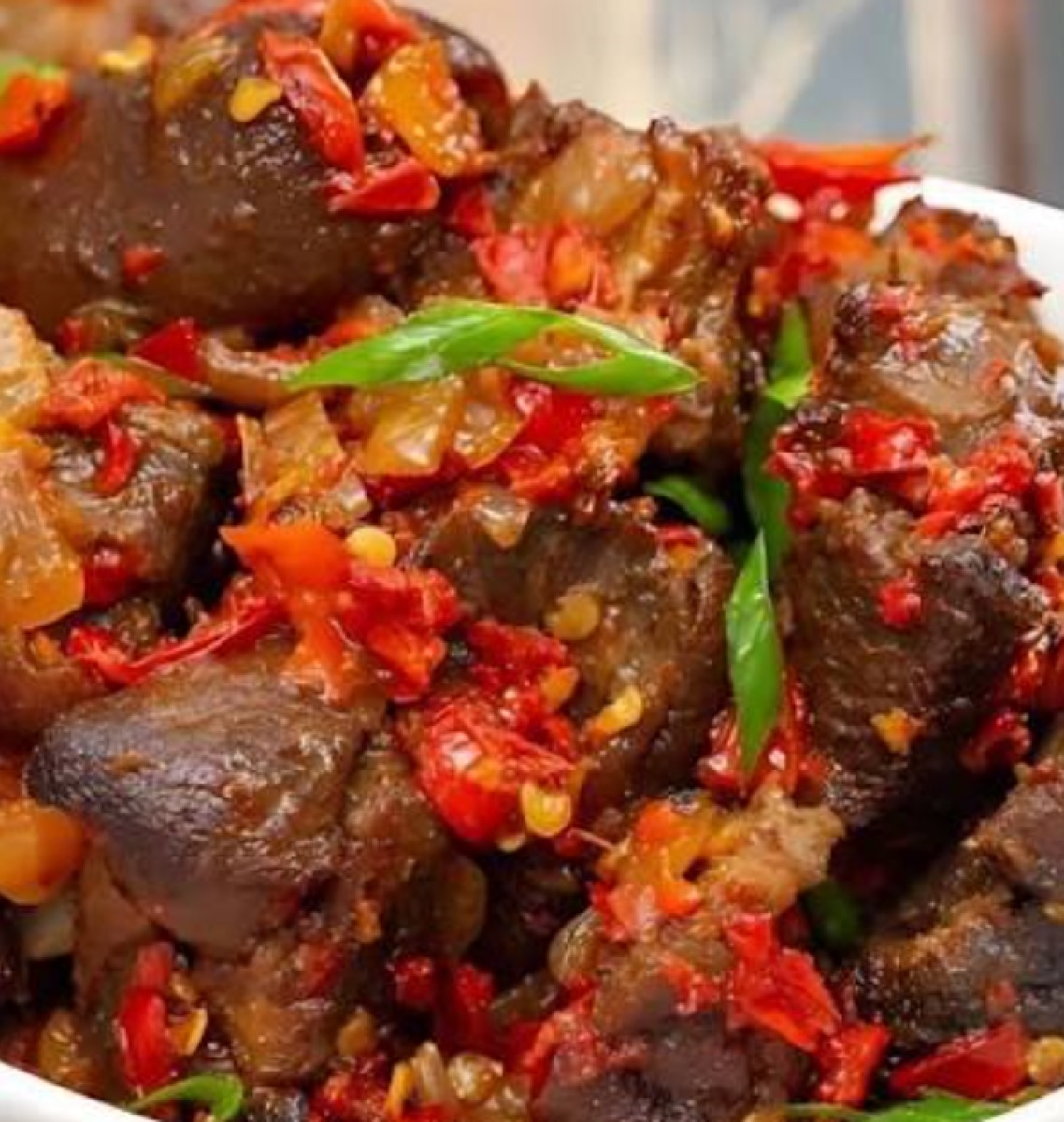 Peppered Goat Meat